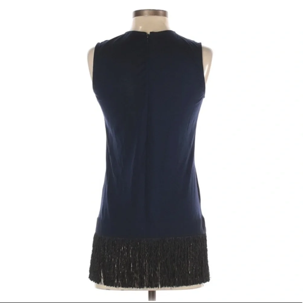 J.Crew Sleeveless Fringe Bottom Top